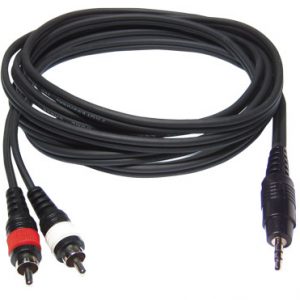 CABLE MINI JACK STEREO / 2 RCA M 3m  CL-30/3