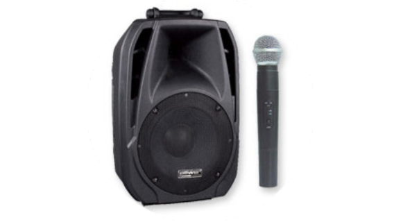 Enceinte autonome sur batterie